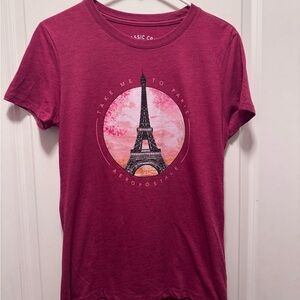 Aeropostale Pink Graphic T-Shirt